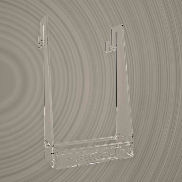 Mensola porta asciugamano appendibile ad 1 piano| Plexiglass | Colorato | Linea | Petrozzi