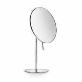 Specchio ingranditore MEVEDO da appoggio ottone cromato | LineaBeta