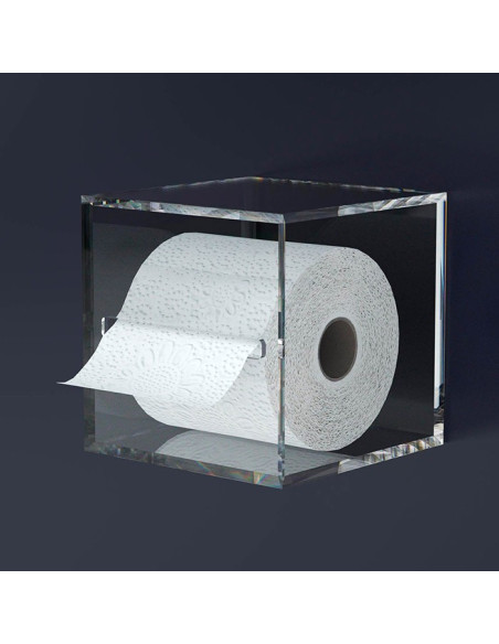 Towel holder | Plexiglass | Transparent | Cosmea Collection