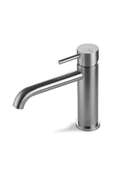Miscelatore lavabo Tiber Steel senza scarico | Vema