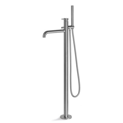 Gruppo Miscelatore Vasca esterno Tiber Steel | Vema