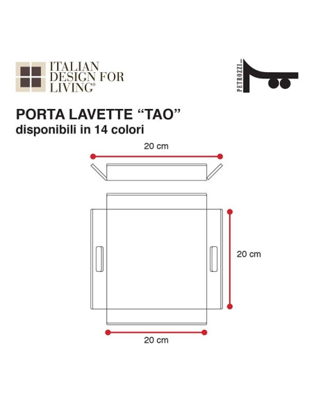 Shower hook | Plexiglass | 7 colors available