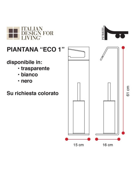 Freccia pedestal | Coloured plexiglass | Petrozzi