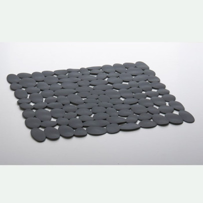 Tappeto antiscivolo per doccia e vasca collezione  "Ciottolo", con ventose | 2 colori e 2 misure disponibili