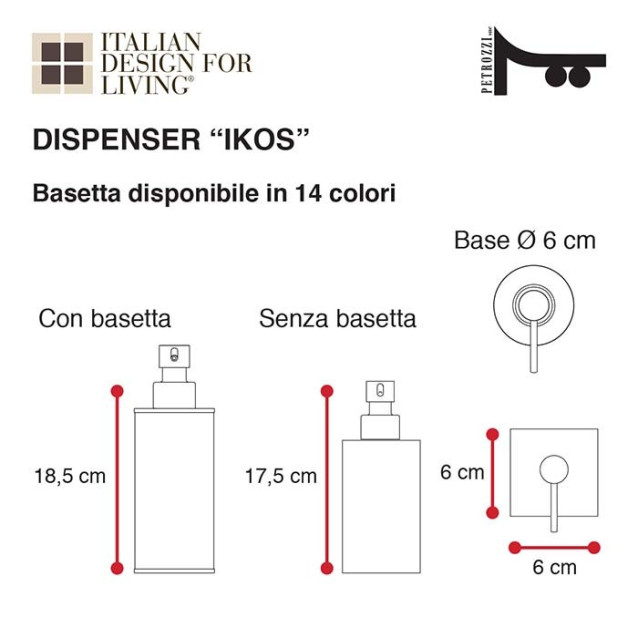 Towel holder | Plexiglass | Transparent | Cosmea Collection
