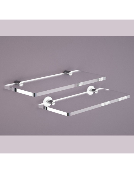 Towel holder | Plexiglass | Transparent | Cosmea Collection