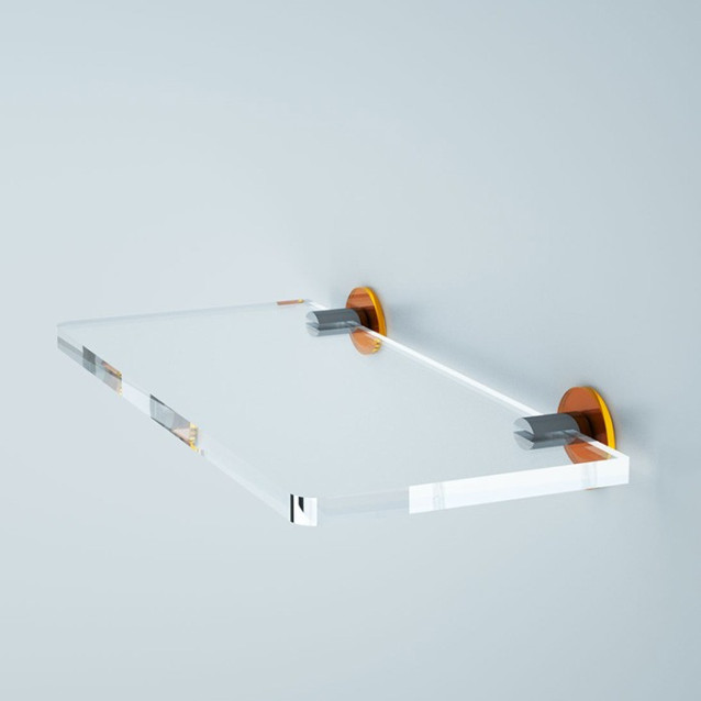 Mensola cm 30 ad incollo Lulù | Plexiglass | 14 Colorazioni | Petrozzi