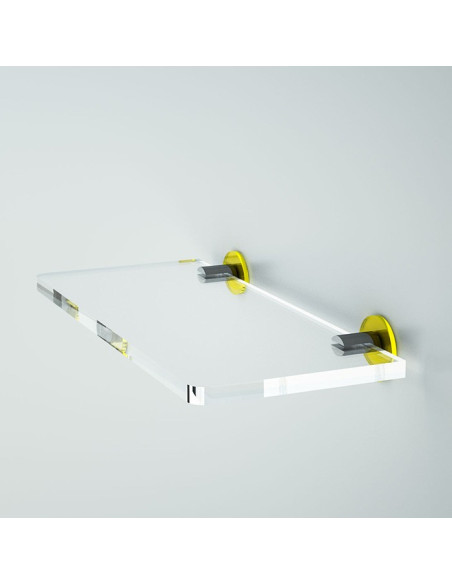 Mensola cm 30 ad incollo Lulù | Plexiglass | 14 Colorazioni | Petrozzi