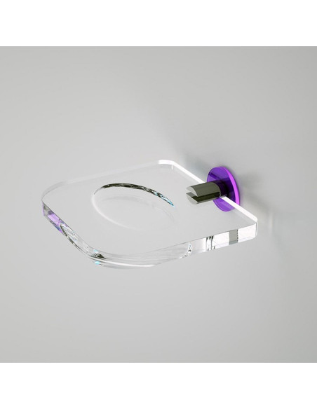 Towel holder | Plexiglass | Transparent | Cosmea Collection