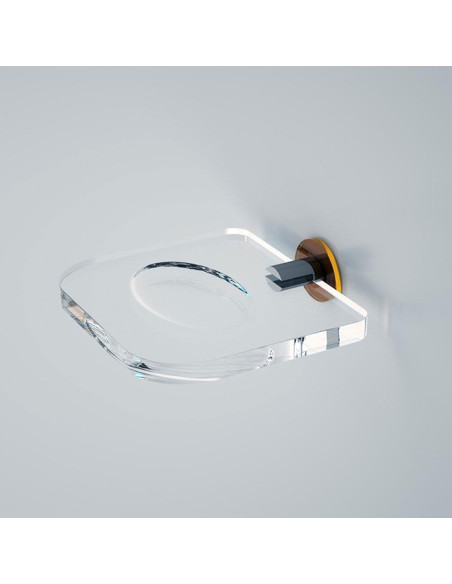 Towel holder | Plexiglass | Transparent | Cosmea Collection