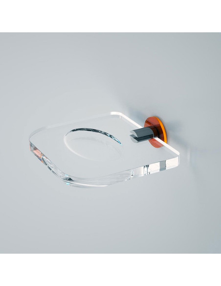 Towel holder | Plexiglass | Transparent | Cosmea Collection