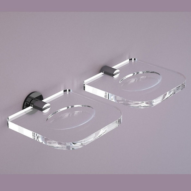 Towel holder | Plexiglass | Transparent | Cosmea Collection
