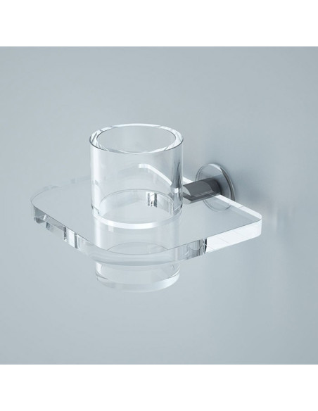Towel holder | Plexiglass | Transparent | Cosmea Collection