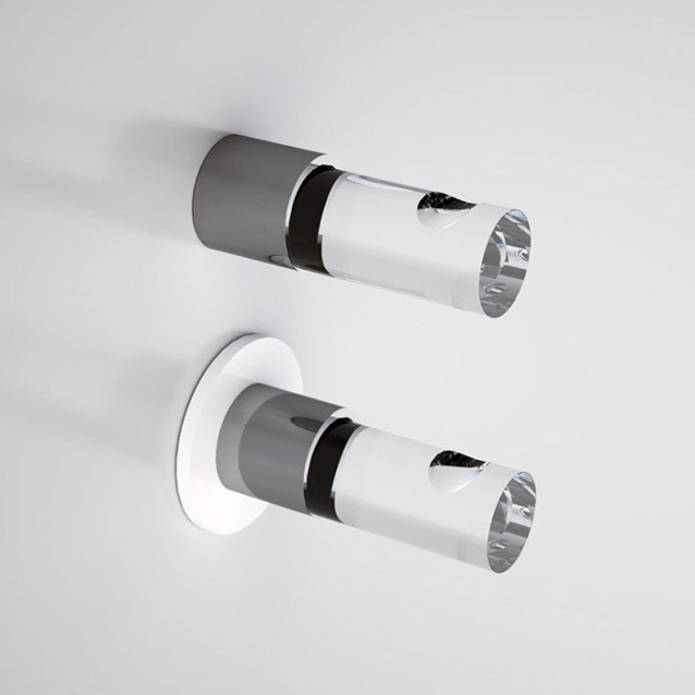 Towel holder | Plexiglass | Transparent | Cosmea Collection