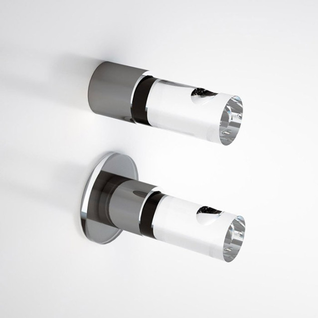 Towel holder | Plexiglass | Transparent | Cosmea Collection