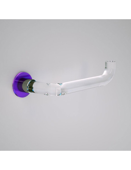 Towel holder | Plexiglass | Transparent | Cosmea Collection