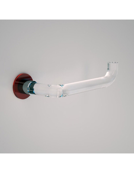 Towel holder | Plexiglass | Transparent | Cosmea Collection