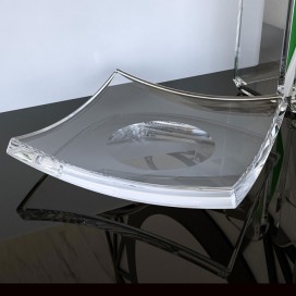 Towel holder | Plexiglass | Transparent | Cosmea Collection