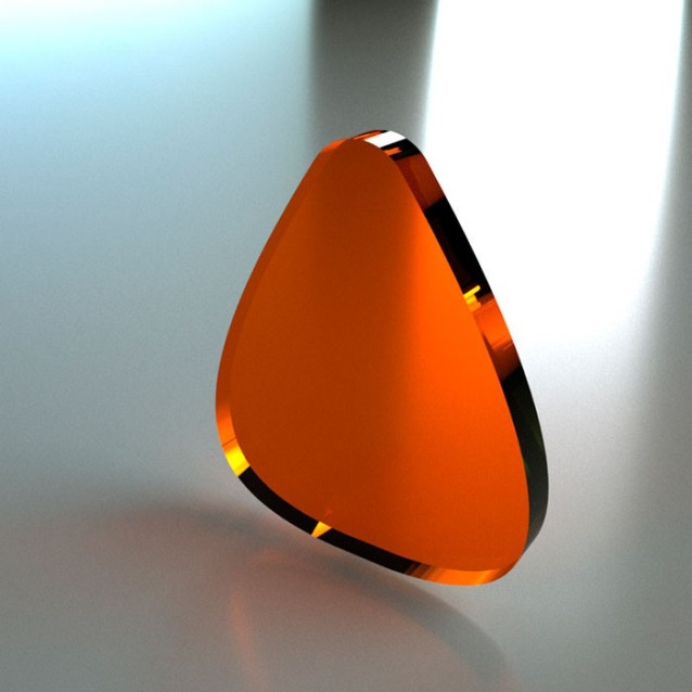 Mensola angolare senza asole | Plexiglass | Dea | Petrozzi