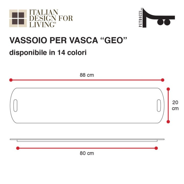 Shower hook | Plexiglass | 7 colors available