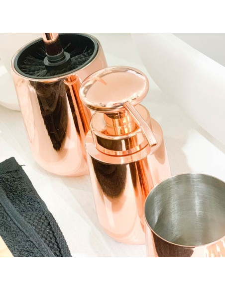 Soap dispenser ALMA wood in natural | teak | Cipì | IDFL