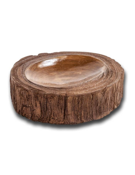 Set accessori bagno da  appoggio 3 pezzi Dalem in legno  | CIPI