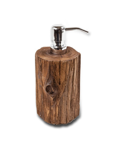 Soap dispenser ALMA wood in natural | teak | Cipì | IDFL