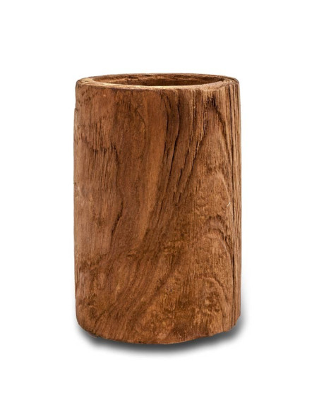 Soap dispenser ALMA wood in natural | teak | Cipì | IDFL