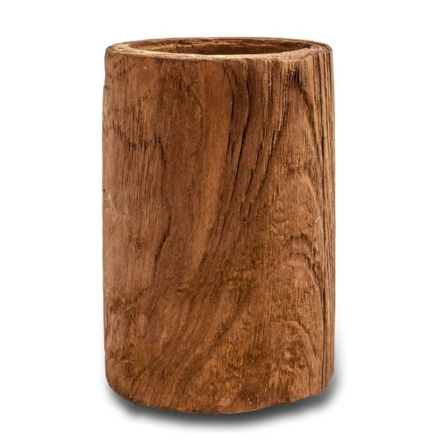 Soap dispenser ALMA wood in natural | teak | Cipì | IDFL