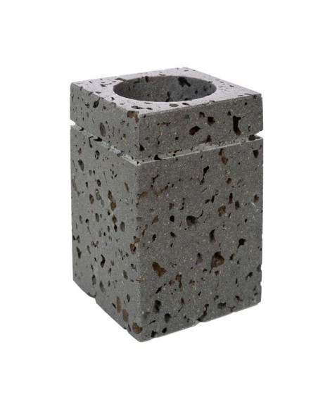 Set bagno da appoggio 3 pezzi Meru in pietra naturale levigata  | CIPI