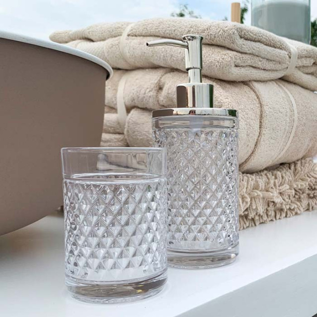 Soap dispenser ALMA wood in natural | teak | Cipì | IDFL