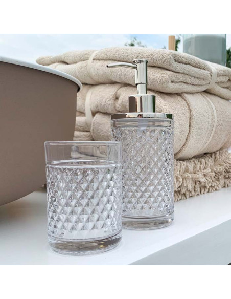 Soap dispenser ALMA wood in natural | teak | Cipì | IDFL