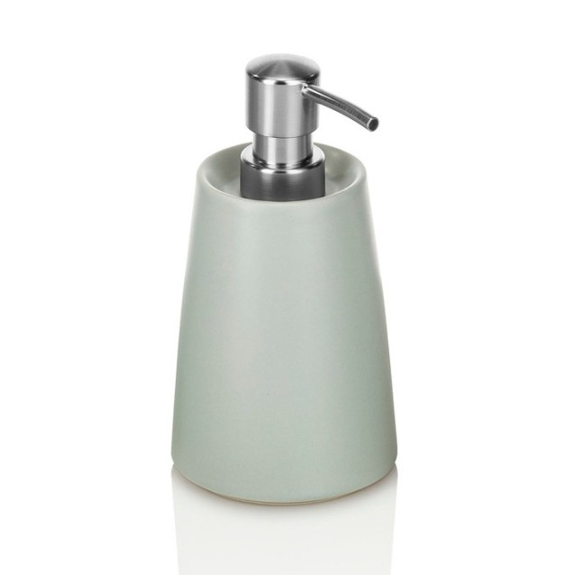 Ceramic toilet-brush holder with a grey rubber effect lining