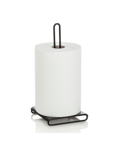 Ceramic toilet-brush holder with a grey rubber effect lining