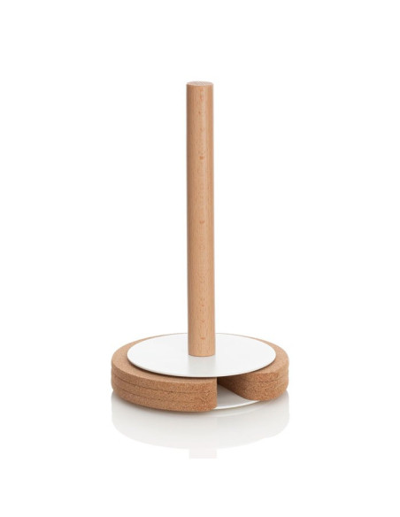 Ceramic toilet-brush holder with a grey rubber effect lining