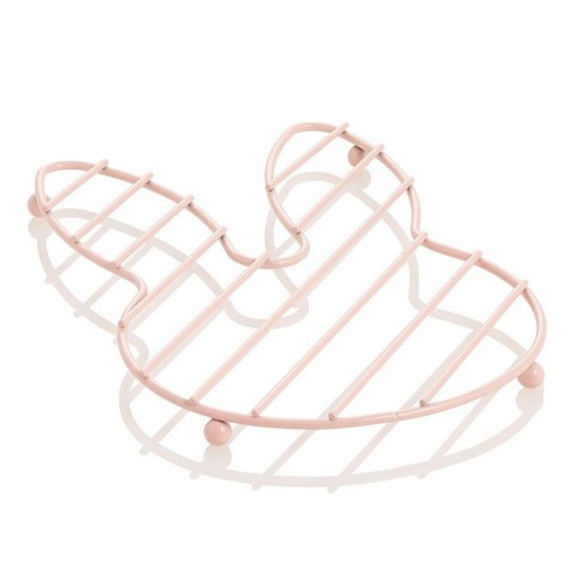 Sottopentola Coniglio Cucina in fili di metallo Opaco Rosa | TFT