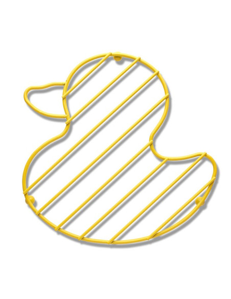 Ceramic toilet-brush holder with a grey rubber effect lining