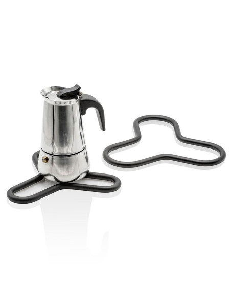 Sottopentola Set Triangolare Cucina in fili di metallo Opaco Nero | TFT