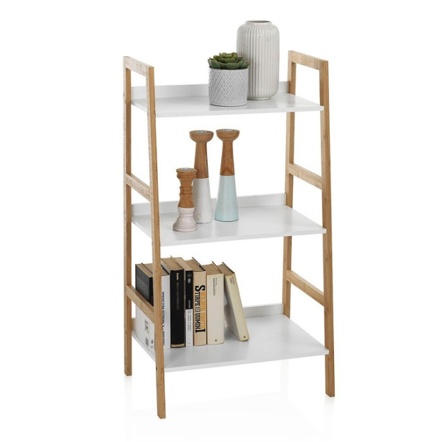 Mobile portaoggetti 3 ripiani in legno di Bambù | TFT