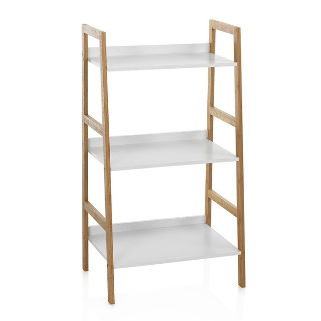 Mobile portaoggetti 3 ripiani in legno di Bambù | TFT