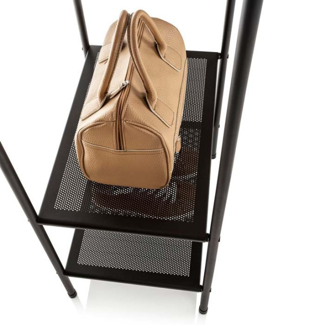 Attaccapanni  appendiabiti in metallo Opaco Nero|  TFT