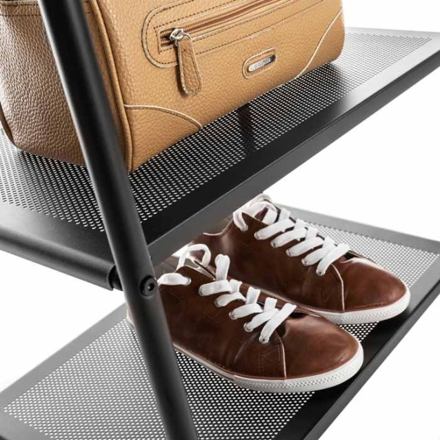 Attaccapanni  appendiabiti in metallo Opaco Nero|  TFT