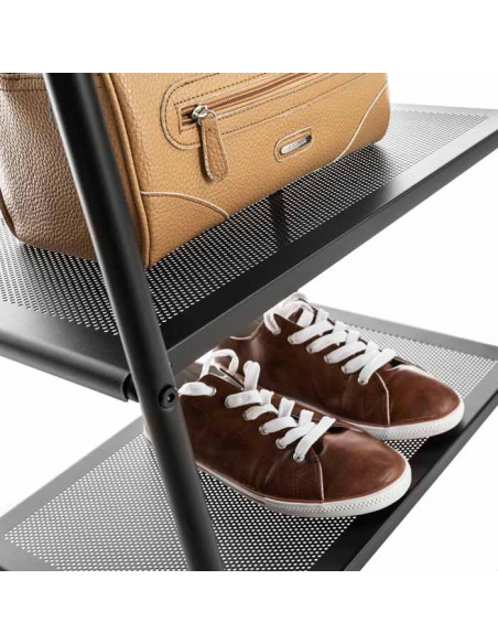 Attaccapanni  appendiabiti in metallo Opaco Nero|  TFT