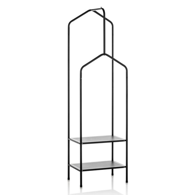 Attaccapanni  appendiabiti in metallo Opaco Nero|  TFT