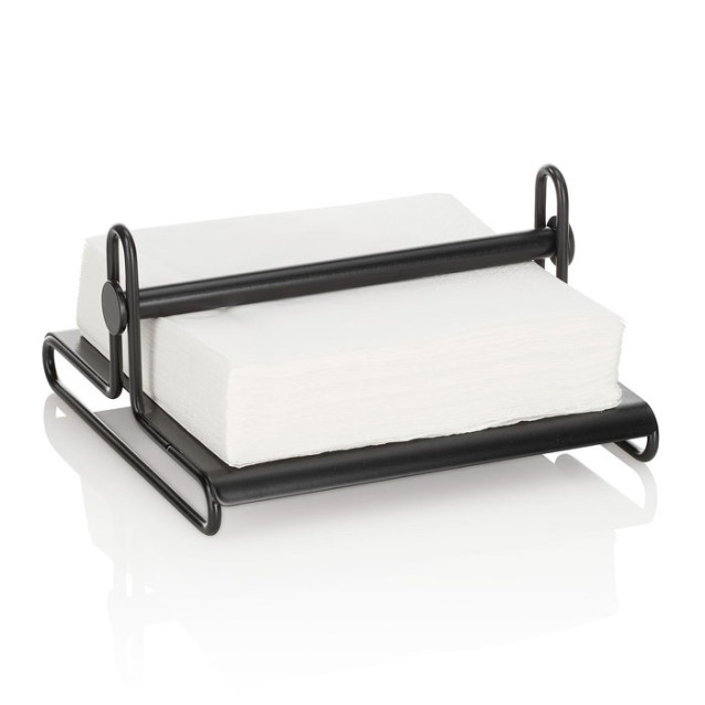 Portartovaglioli Cucina in metallo Opaco Nero | TFT