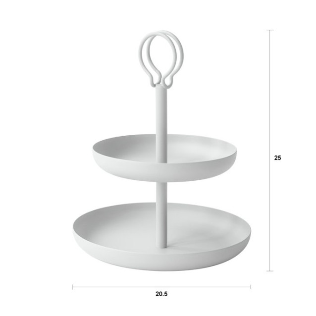 Ceramic toilet-brush holder with a grey rubber effect lining