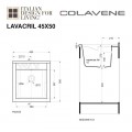 Mobile lavatoio con serrandina per lavanderia | Lavacril | Colavene
