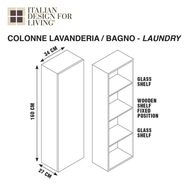 Base lavatoio 2 ante | Laundry | TFT