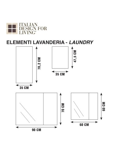 Base lavatoio 2 ante | Laundry | TFT