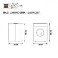 Base lavatoio 2 ante | Laundry | TFT